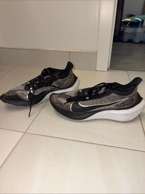 Nike Black and White Performance Running Shoes